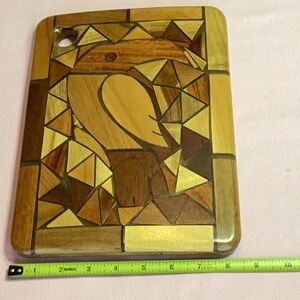 FINAL SALE PRICE Artist Wooden Toucan Cutting Board/Wall Art